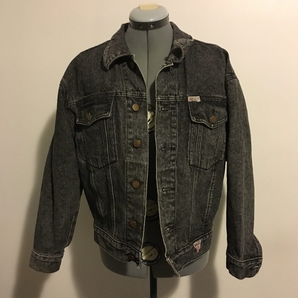 Guess Black Denim Jacket ! Final Price ⬇️⬇️!
